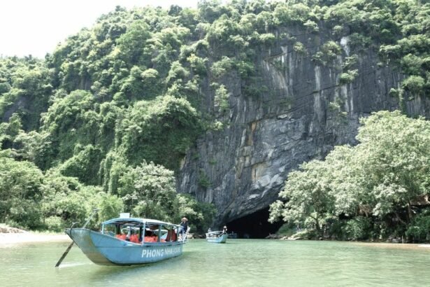 Phong Nha Cave is a cave in Quang Binh Province, Vietnam. It is located in the Phong Nha-Kẻ Bàng National Park.