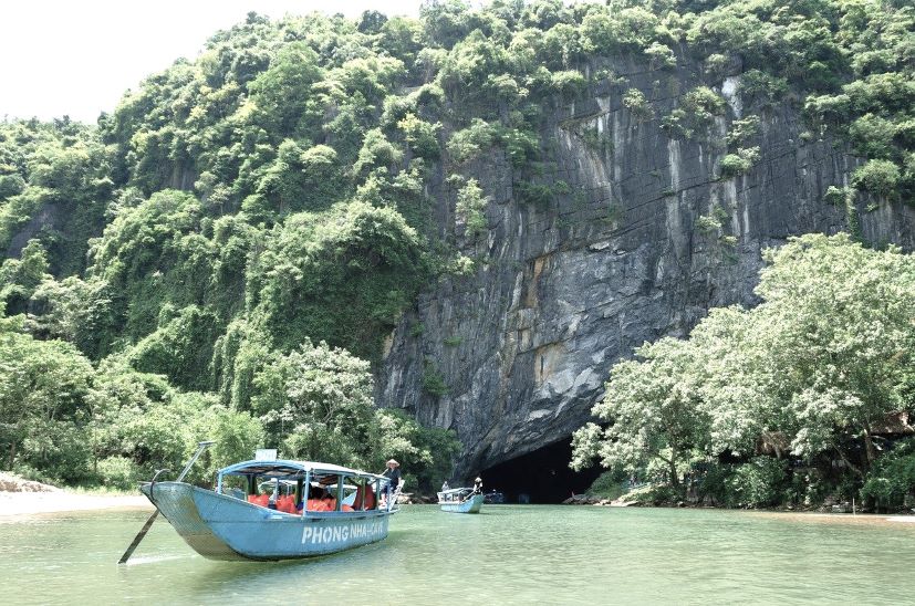 Phong Nha Cave is a cave in Quang Binh Province, Vietnam. It is located in the Phong Nha-Kẻ Bàng National Park.