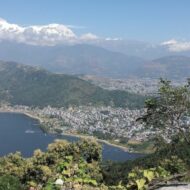 Pokhara is a city on the shores of Phewa Lake in Kaski district in the Gorkha region of in central Nepal.