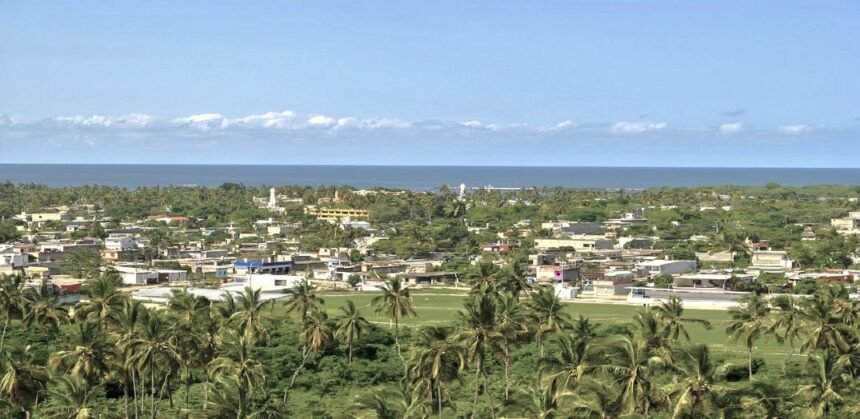 TThe Riviera Nayarit is a 200-mile stretch of coastline over the Pacific dotted with luxury resorts and surf towns , in Mexico.