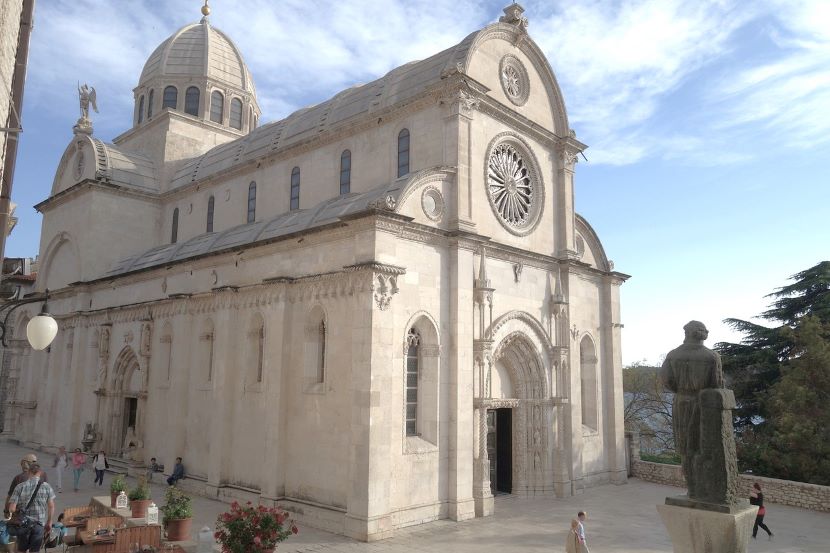 The Cathedral of St. James is a Catholic cathedral in the city of Sibenik, Croatia.