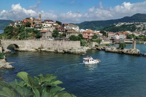 Amasra is a small historic port town in the Turkish province of Bartın on the southern coast of the Black Sea.