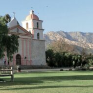 The Santa Barbara Mission is a Spanish mission founded by Franciscan friars near the present-day city of Santa Barbara, California.