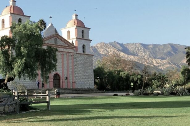 The Santa Barbara Mission is a Spanish mission founded by Franciscan friars near the present-day city of Santa Barbara, California.
