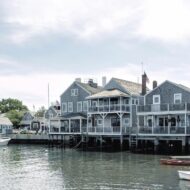 Nantucket is an island located about 50 km south of Cape Cod, Massachusetts, in the United States.