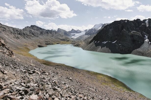 The Ala-Köl is a glacial mountain lake in the Terskey-Ala-Too region, in the Central Tien Shan, Kyrgyzstan.