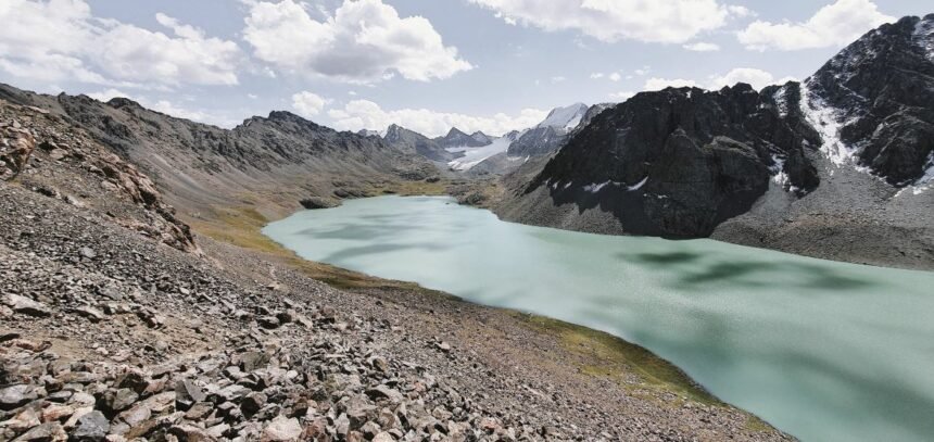The Ala-Köl is a glacial mountain lake in the Terskey-Ala-Too region, in the Central Tien Shan, Kyrgyzstan.