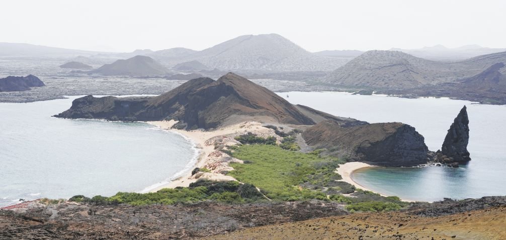 Bartolomé Island is an volcanic uninhabited island in the Galapagos archipelago of Ecuador.