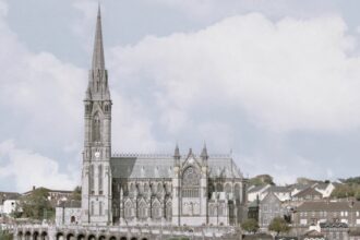 Cobh Cathedral is the episcopal church of the Roman Catholic diocese of Cloyne in the small port town of Cobh on the Irish south coast.