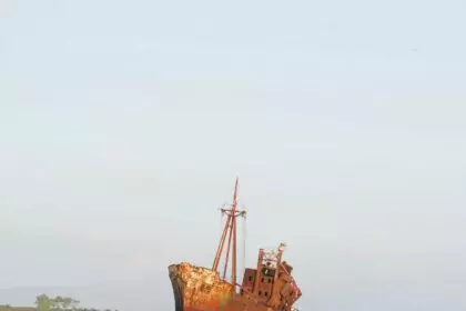 he famous shipwreck "Dimitrios" has been located since December 23, 1981 on Valtaki Beach, about 5 km from Gythio, in Peloponnese, Greece.