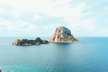 Es Vedra is a small rocky island as part of the mini-archipelago of the Pitius Islands, which is part of the Balearic Islands,in Spain.