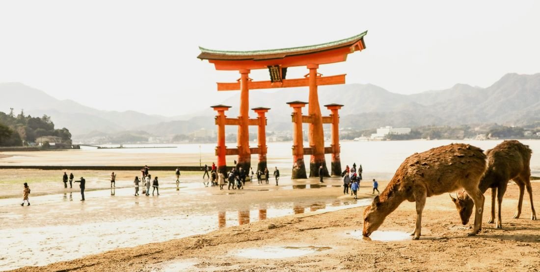 Itsukushima Shrine is a Shinto shrine on the island of Itsukushima , in Hiroshima Prefecture in Japan.