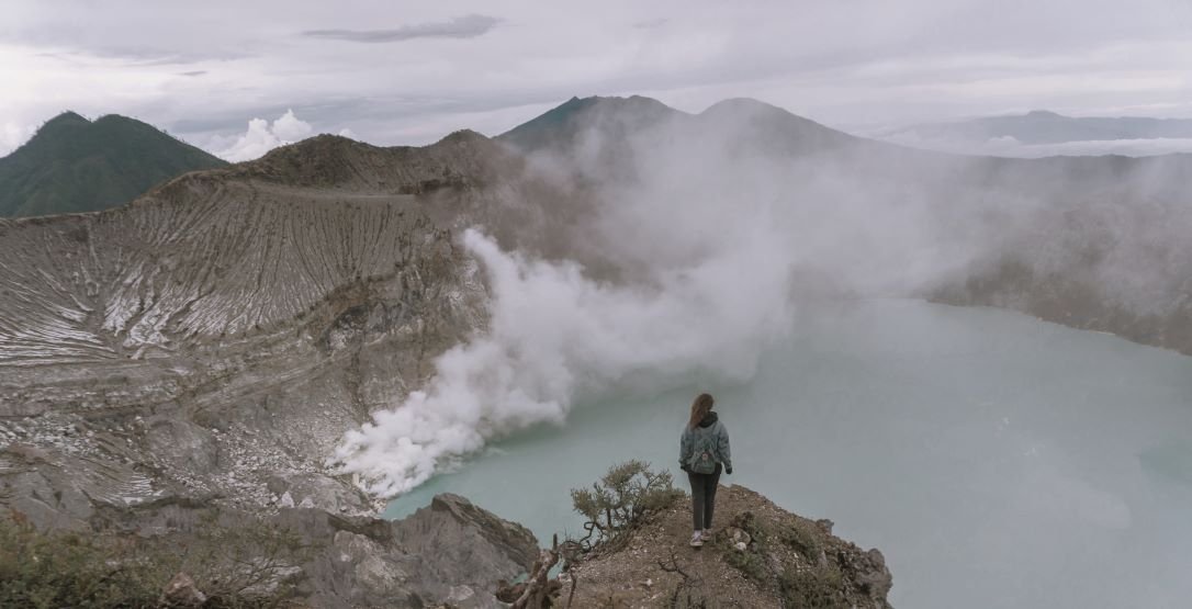 Ijen is the name of a volcanic complex in Java Timur, the easternmost province of the Indonesian island of Java.