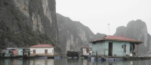 Cua Van is a picturesque Floating fishing village in Ha Long Bay, a UNESCO World Heritage Site and popular travel destination in Quảng Ninh province, Vietnam.