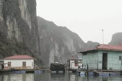 Cua Van is a picturesque Floating fishing village in Ha Long Bay, a UNESCO World Heritage Site and popular travel destination in Quảng Ninh province, Vietnam.