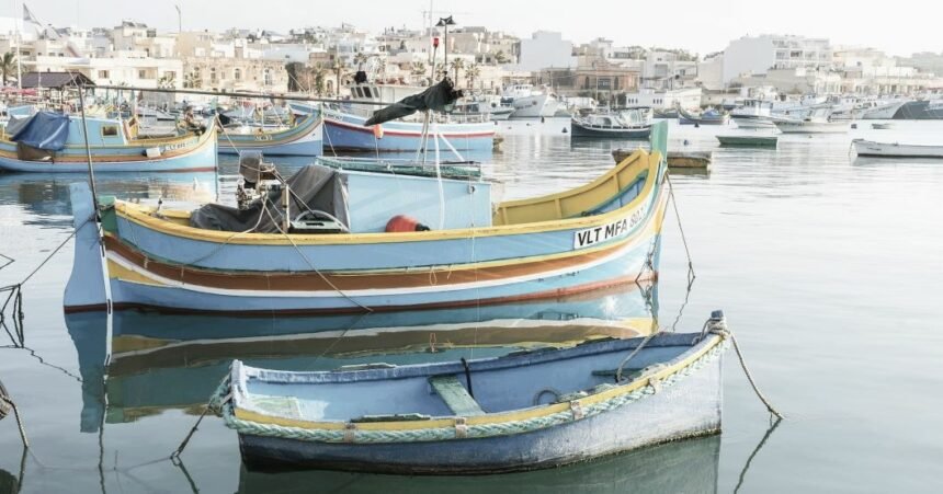 Marsaxlokk is a picturesque fishing village in the south-east of Malta, on the bay with the same name.