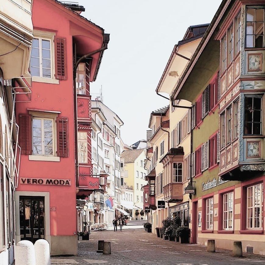Augustinergasse is a medieval lane that today forms part of the pedestrian zone of the city of Zürich, Switzerland.