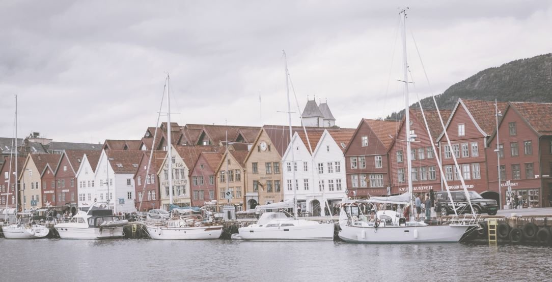 Bryggen is a complex of commercial buildings located on the waterfront in the center of Bergen, Norway.