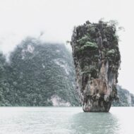 Ko Khao Phing Kan (also known as"James Bond Island") is an island in Phang Nga Bay northeast of Phuket, in southern Thailand.