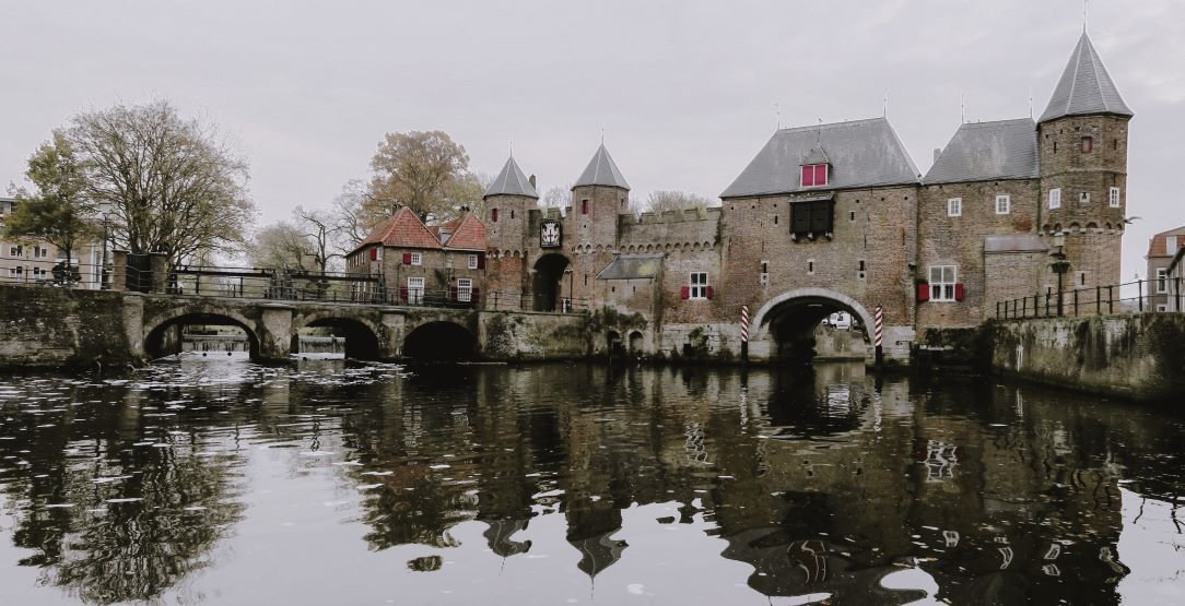 The Koppelpoort is a medieval town gate and water gate in the town of Amersfoort, in the Netherlands.