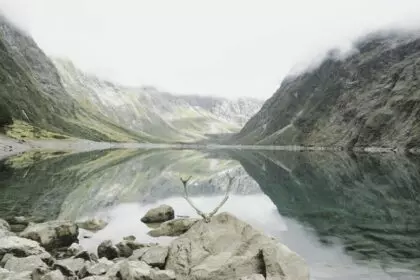 Lake Marian is a mountain lake in the Southland District of the Southland region on the South Island of New Zealand.
