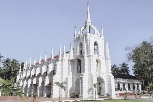 Mae De Deus which literally means Mother of God is a Catholic church located in Saligao, North Goa , India.