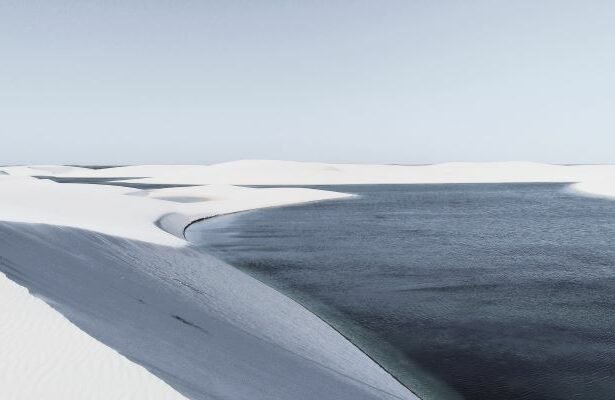 The Lençóis Maranhenses National Park is an extensive dune area in northern Brazil. It is located on the coast of Maranhão state.