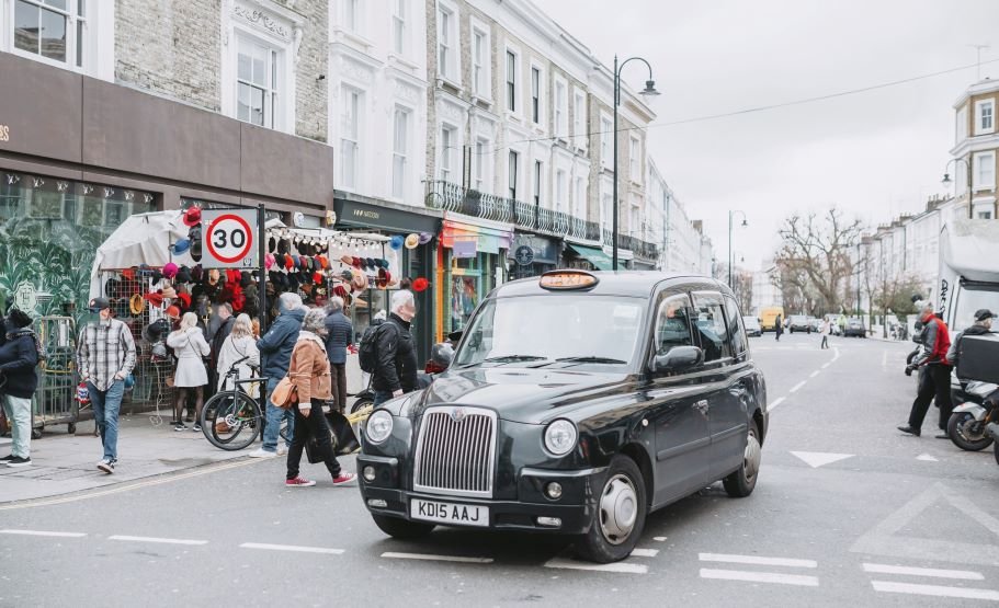 Portobello Road is a street in the London district of Notting Hill ,in England , United Kingdom.