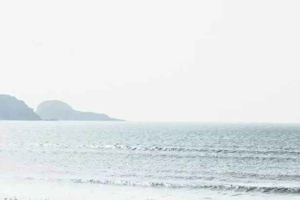 Salinas Beach - Playa De Salinas located in Castrillón, within the province and autonomous community of Asturias, in northern Spain.