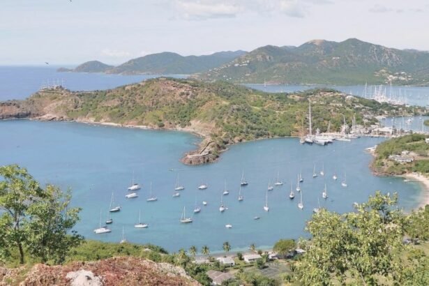 Shirley Heights is a is a famous historic lookout in Antigua, a caribean island in the Lesser Antilles.