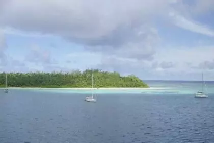 The Solomon Islands or Salomon Atoll is an atoll in the Chagos Archipelago, British Indian Ocean Territory, in the southwestern Pacific Ocean.