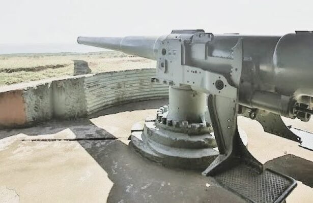 The Momi Battery Historical Park is about a 45-minute drive from Nadi , a city on Fiji's main island in The South Pacific.