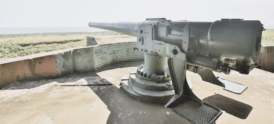 The Momi Battery Historical Park is about a 45-minute drive from Nadi , a city on Fiji's main island in The South Pacific.