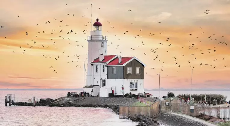 Paard van Marken is a lighthouse in the municipality of Waterland in the province of North Holland, Netherlands.
