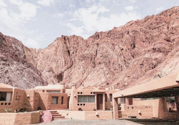 Purmamarca is a village in the Tumbaya Department, Jujuy Province, a province of Argentina, located in the extreme northwest of the country.