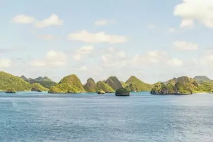 The Chelbacheb Islands, also known as the Rock Islands of Palau, are an archipelago in the western Pacific and part of the island republic of Palau in the center of the Palau Islands.