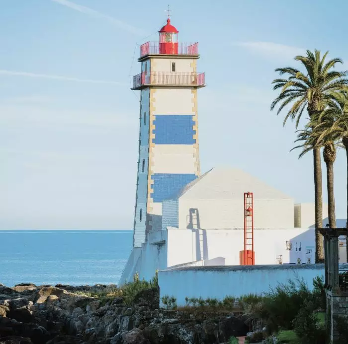 The Santa Marta Lighthouse is a lighthouse located on the Fort of Santa Marta in the district of Lisbon in Portugal.