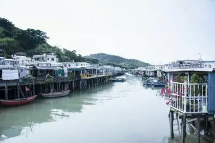 Tai O is a fishing village located partially on the island of the same name, west of Lantau Island , Hong Kong.