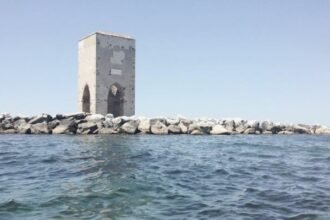 The Meloria Tower (Torre della Meloria), is a tower located opposite the port of Livorno in the province of Livorno in Tuscany,Italy.